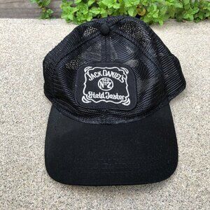 JACK DANIEL'S No7 Field Jester Trucker Hat Adult Small Black Adjustable …​
